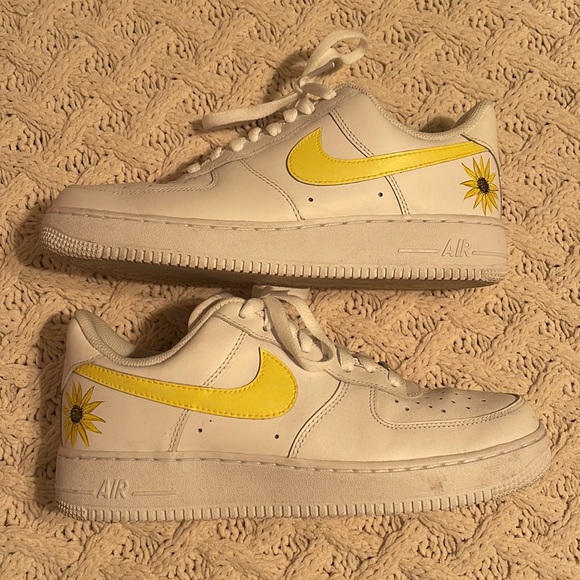 Nike Shoes - handpainted air force 1s